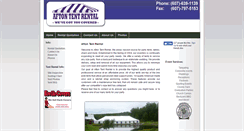 Desktop Screenshot of aftontentrental.com
